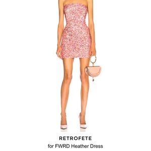 Retrofete Heather Dress in Peach Multi. Only worn 1 time. Great Condition.